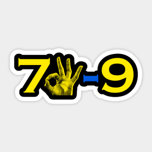 73-9 Sticker